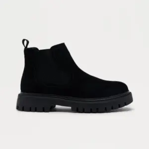 Chunky Slip On Boot - Black
